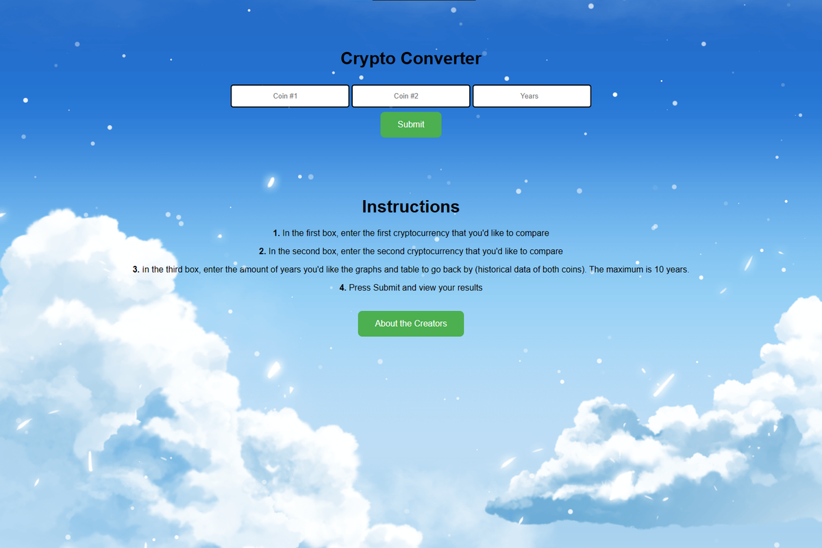 Crypto Comparer screenshot